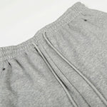 High Street Minimal Wide-Leg Drawstring Sweatpants