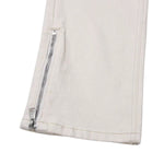 Stretch Zip Hem Utility Bootcut Jeans