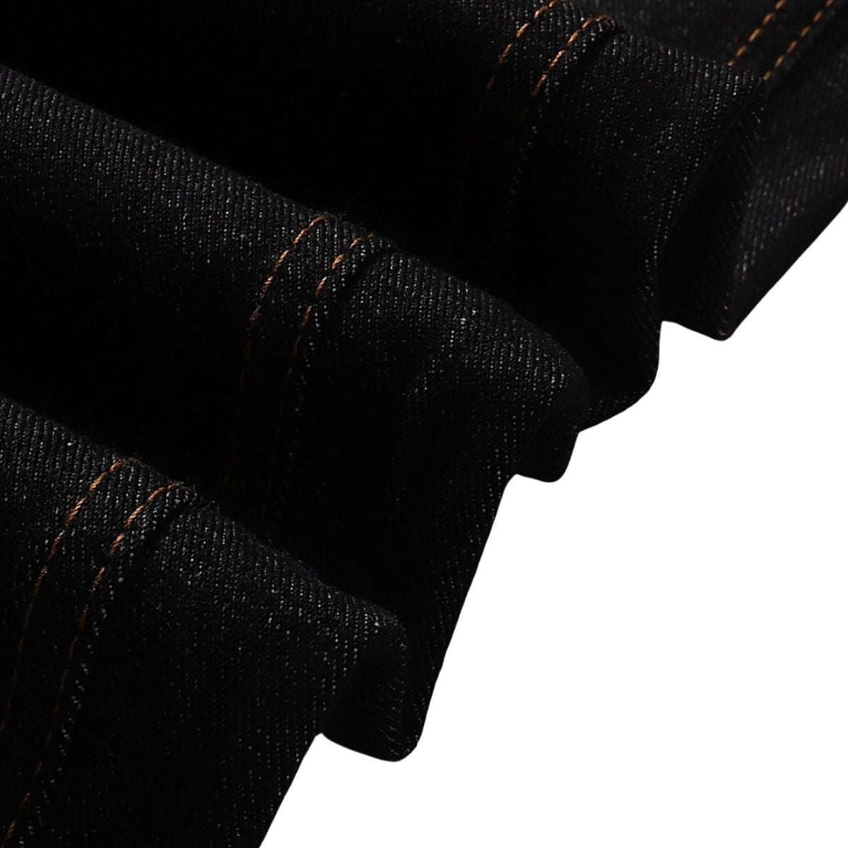Raw Wash Wide Straight Denim Jeans