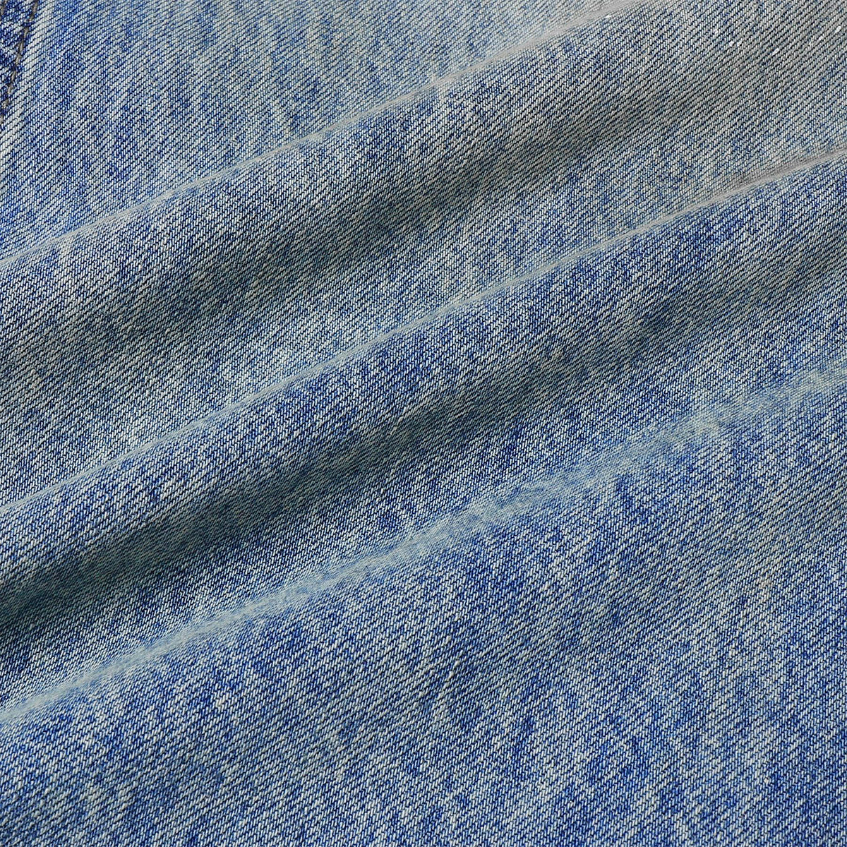 Blue Distressed Loose Fit High Street Vintage Jeans