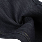 Raw Indigo Wide Leg Jeans with Metal Horsebit Detail