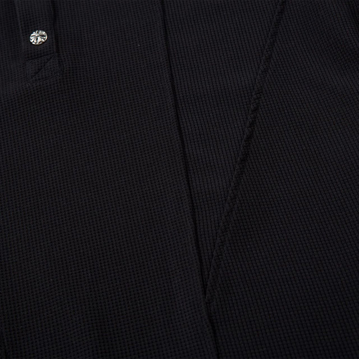 Vintage Waffle Knit Deconstructed Slim Crew Tee