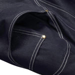 Denim Halterneck Corset Maxi Dress