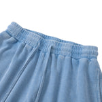 Men’s Vintage Wash Loose Fit Snowflake Waffle Shorts
