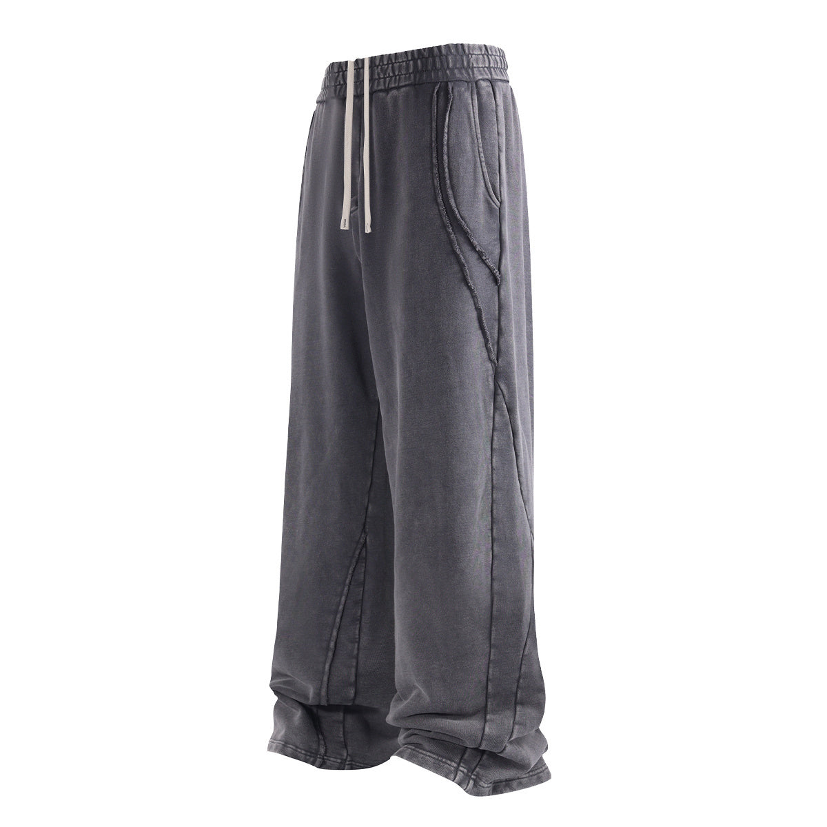 Side Detail Waisted Relaxed Fit Sweatpants