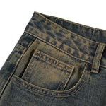 Light Blue Vintage Wash Baggy Jeans
