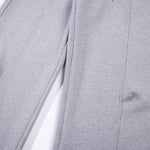 Relaxed Streetwear Deconstructed Curved Blade Joggers