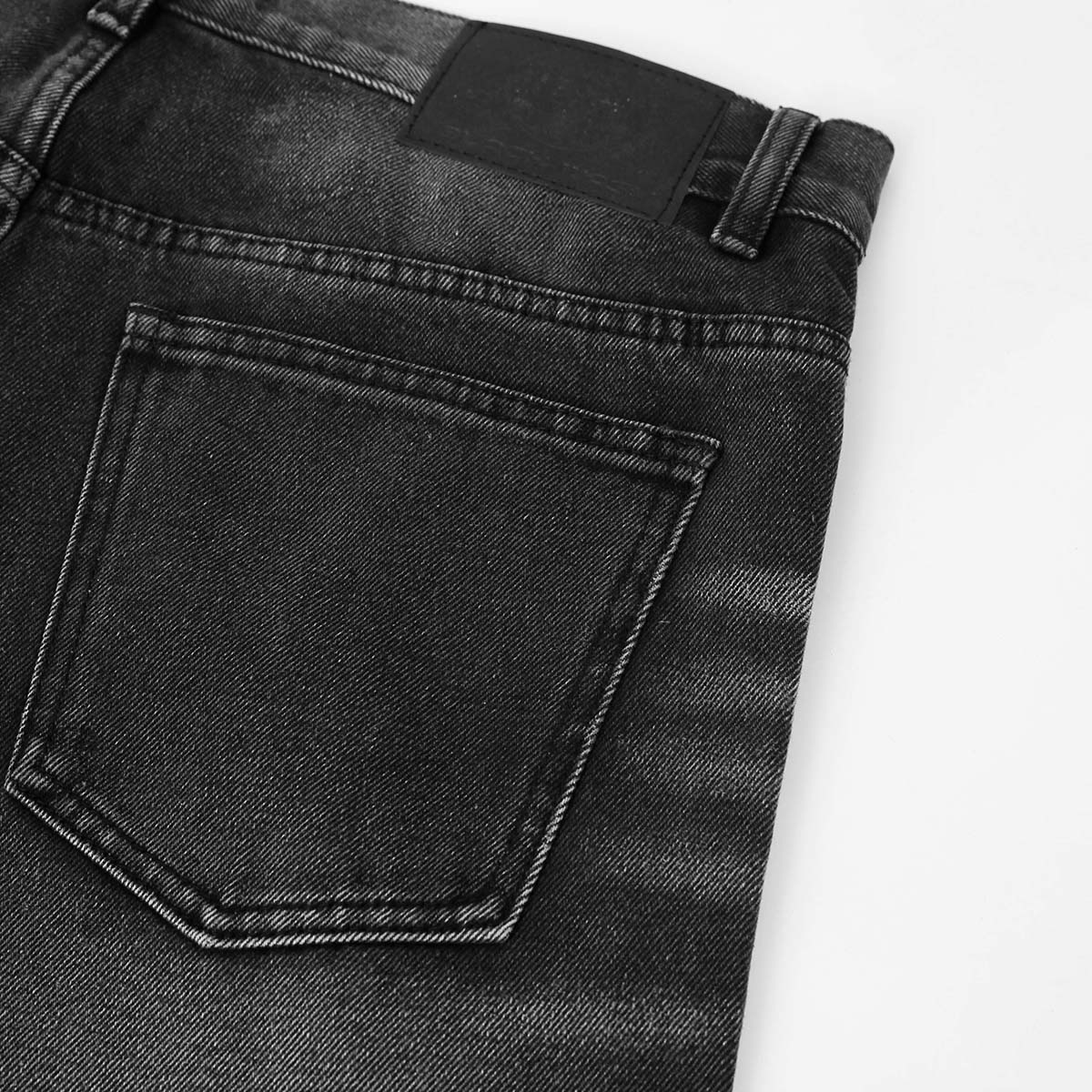 Wrinkle Wash Vintage Loose Jeans