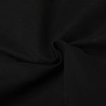 Black Wide Leg Pants Studded Accent Detail