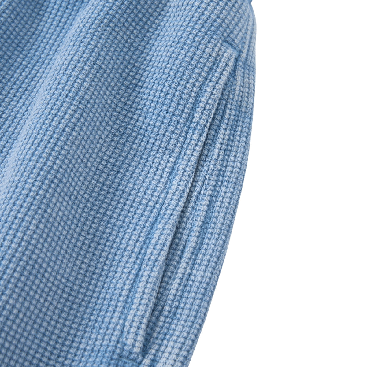 Men’s Vintage Wash Loose Fit Snowflake Waffle Shorts