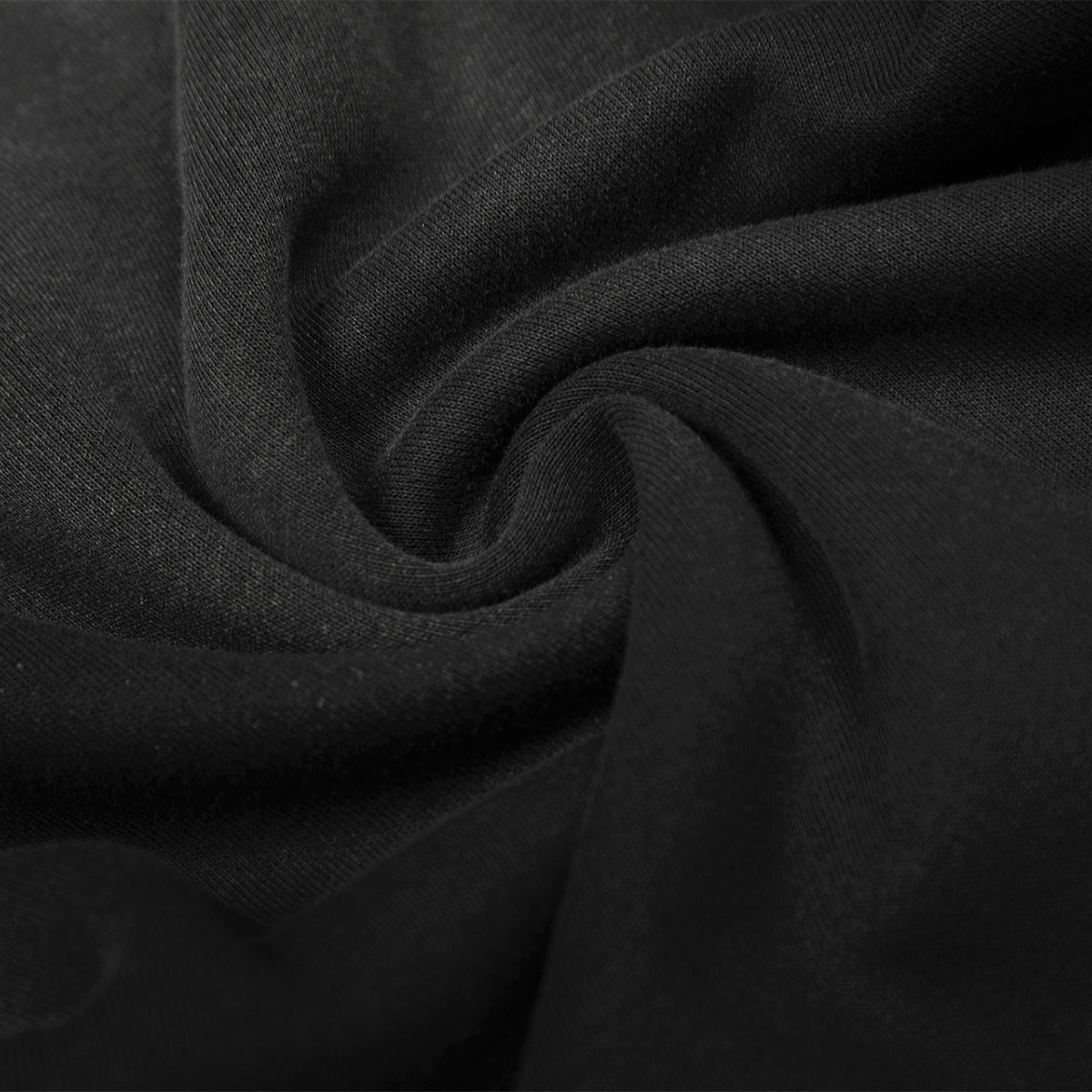 Studded 67 Print Black Wide Leg Sweatpants