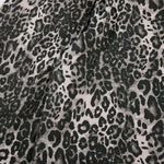 Leopard Print Drawstring Wide-Leg Graphic Pants