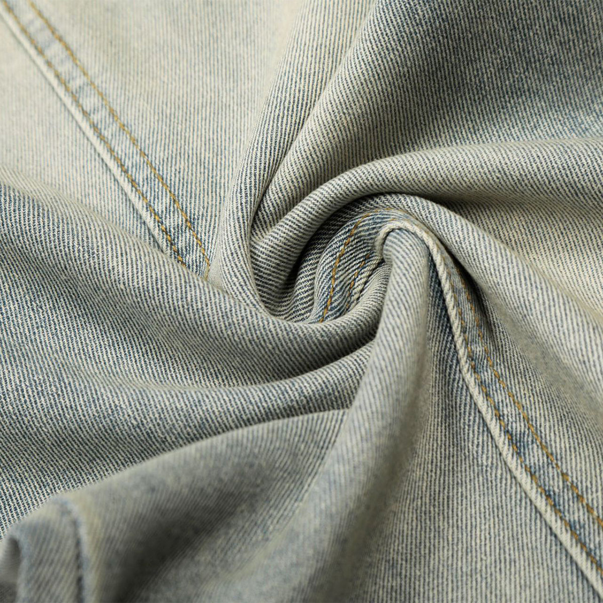 Leopard Print Belt Vintage Wide Leg Distressed Denim