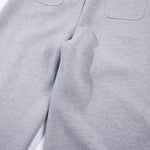 Relaxed Streetwear Deconstructed Curved Blade Joggers