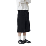 Retro Washed Baggy Straight-Leg Bermuda Shorts