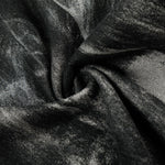 Studded Black Paint Splatter Wide Leg Jeans