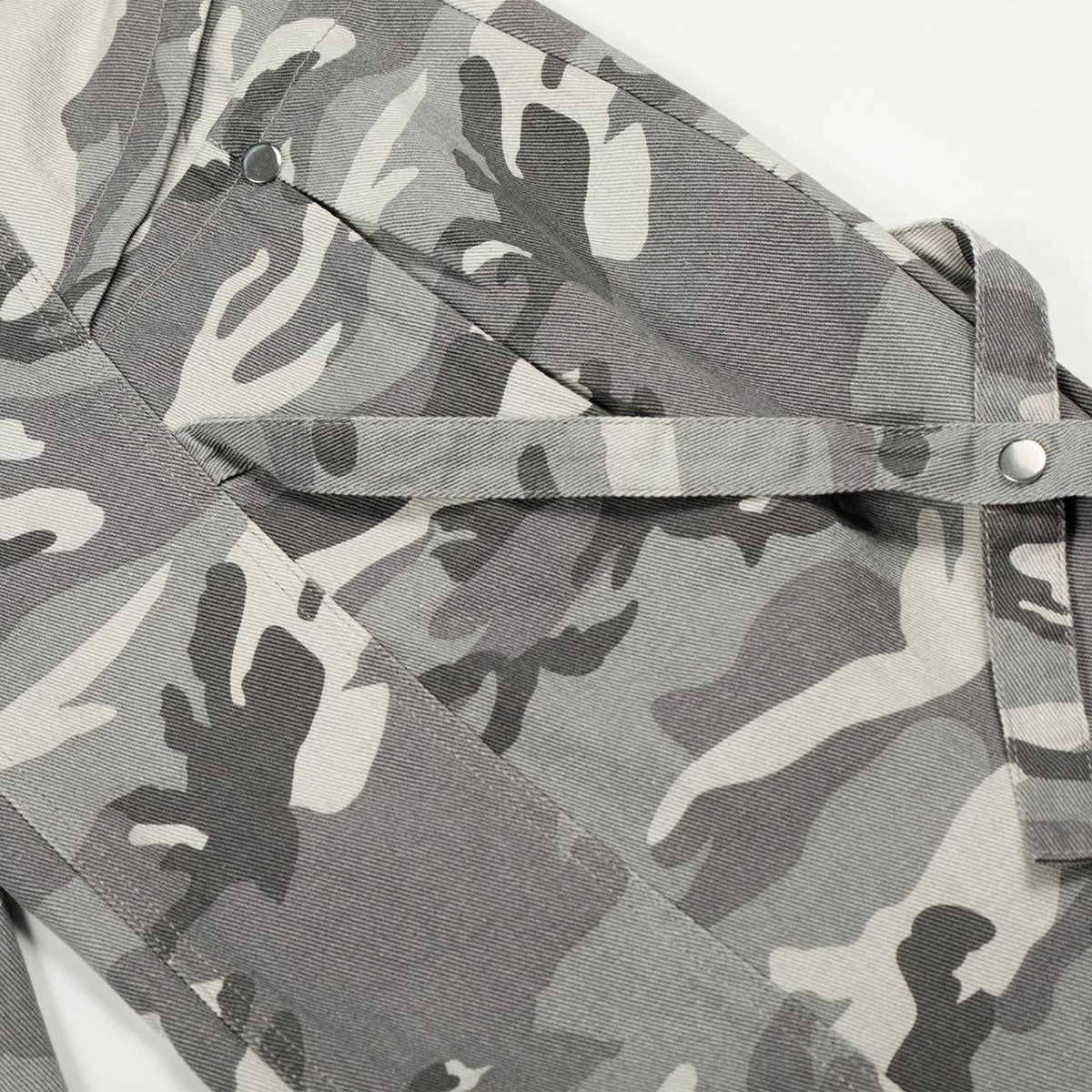 Utility Camouflage Cargo Wide Leg Pants