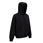 Vintage Oversized Full Zip Kangaroo Pocket Hoodie