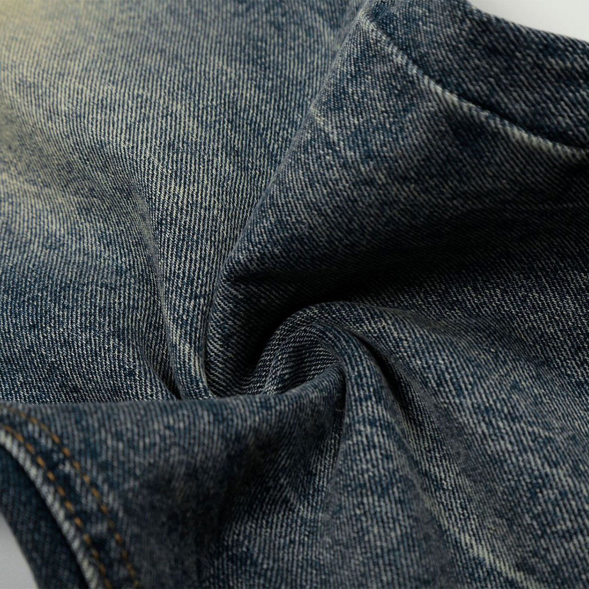 Distressed High Waist Wide Leg Jeans