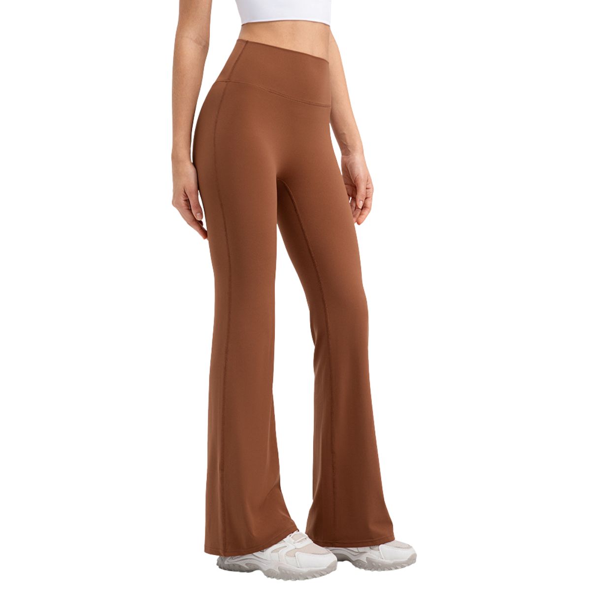 High Waist Micro Flare Yoga Pants for Women Moisture-Wicking Butt Lifting Gym & Yoga Leggings