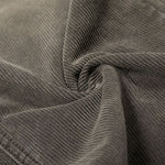 Faded Grey Vintage Wash Wide-Leg Jeans
