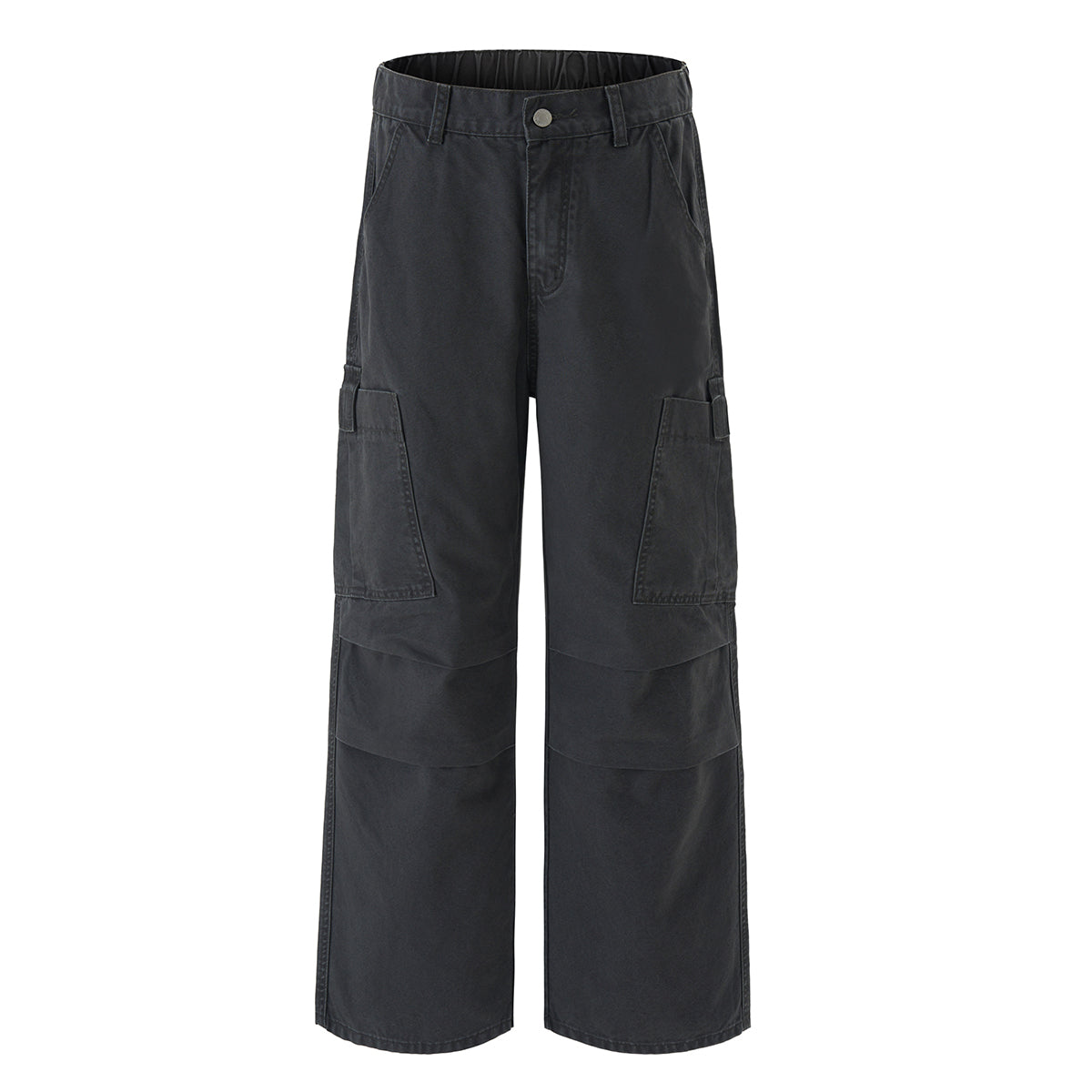 Cargo Wide Leg Stretch Waist Office Commuter Pants
