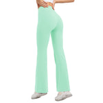 High Waist Micro Flare Yoga Pants for Women Moisture-Wicking Butt Lifting Gym & Yoga Leggings