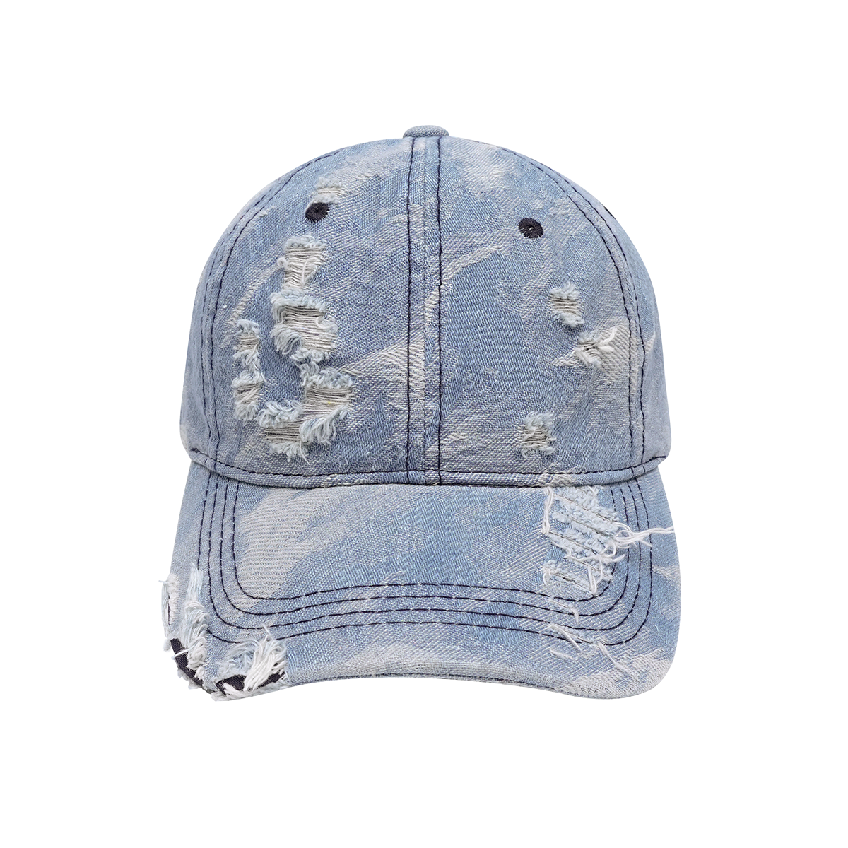 Vintage-Washed Distressed Cap