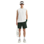 Panelled Back Seam Sleeveless T-Shirt