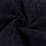 Vintage Washed Leopard Print Relaxed Wide Jeans