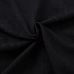 Vintage Waffle Knit Deconstructed Slim Crew Tee