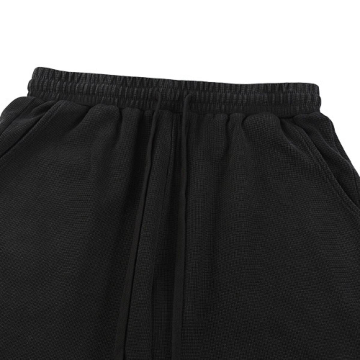 340G Waffle Knit Relaxed Fit Shorts