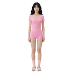 Vintage Washed Slim Fit Bodysuit Tee