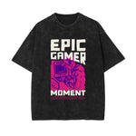 Epic Gamer Gaming Graphic Tee-INNBLAC Fashion Apparel