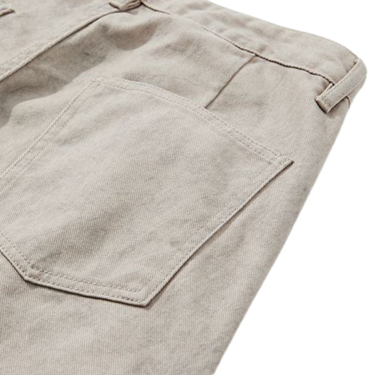 Cargo Wide-Leg Cropped Cotton Pants