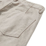 Cargo Wide-Leg Cropped Cotton Pants