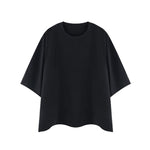 Washed Boxy Cropped Raglan Tee