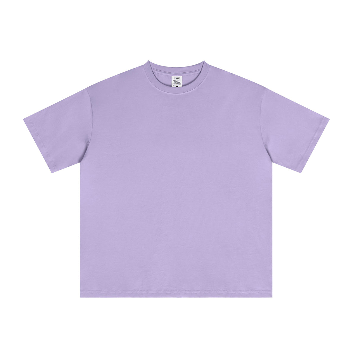 Crew Neck Solid Color T shirt 235gsm