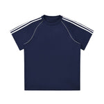 Heavyweight Cotton Colorblock Streetwear T-Shirt