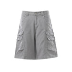 Multi Pocket Cargo Denim Shorts