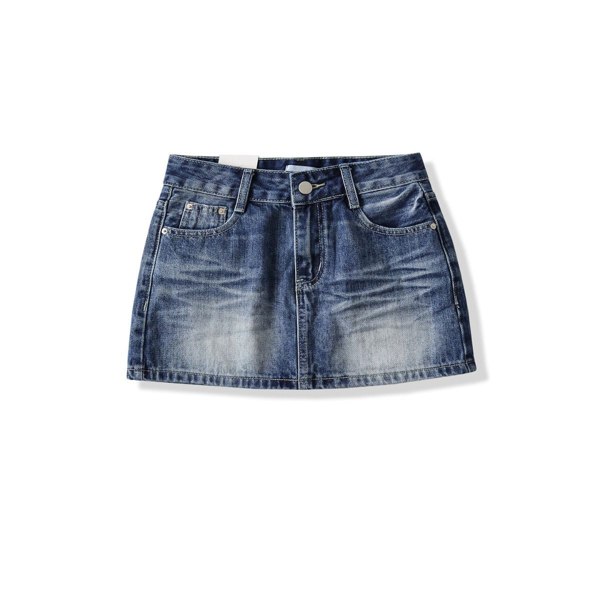 Women's Vintage Denim Mini Skirt