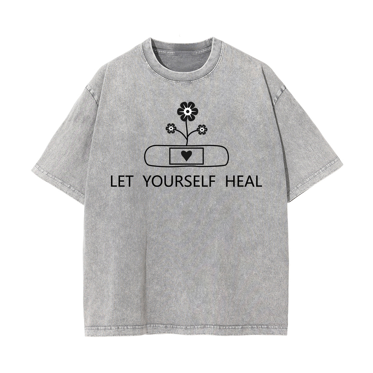 Let Yourself Heal Graphic Tee-INNBLAC Fashion Apparel