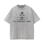 Let Yourself Heal Graphic Tee-INNBLAC Fashion Apparel