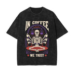 In Coffee We Trust Graphic Tee-INNBLAC Fashion Apparel