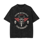 Custome Motorcycle Graphic Tee-INNBLAC Fashion Apparel