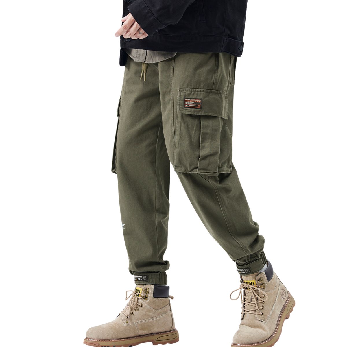 Men's Tapered Cargo Jogger Pants-INNBLAC Fashion Apparel