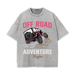 Off Road Adventure Begins Graphic Tee-INNBLAC Fashion Apparel