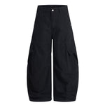 Side Pocket Cargo Casual Loose Fit Pants