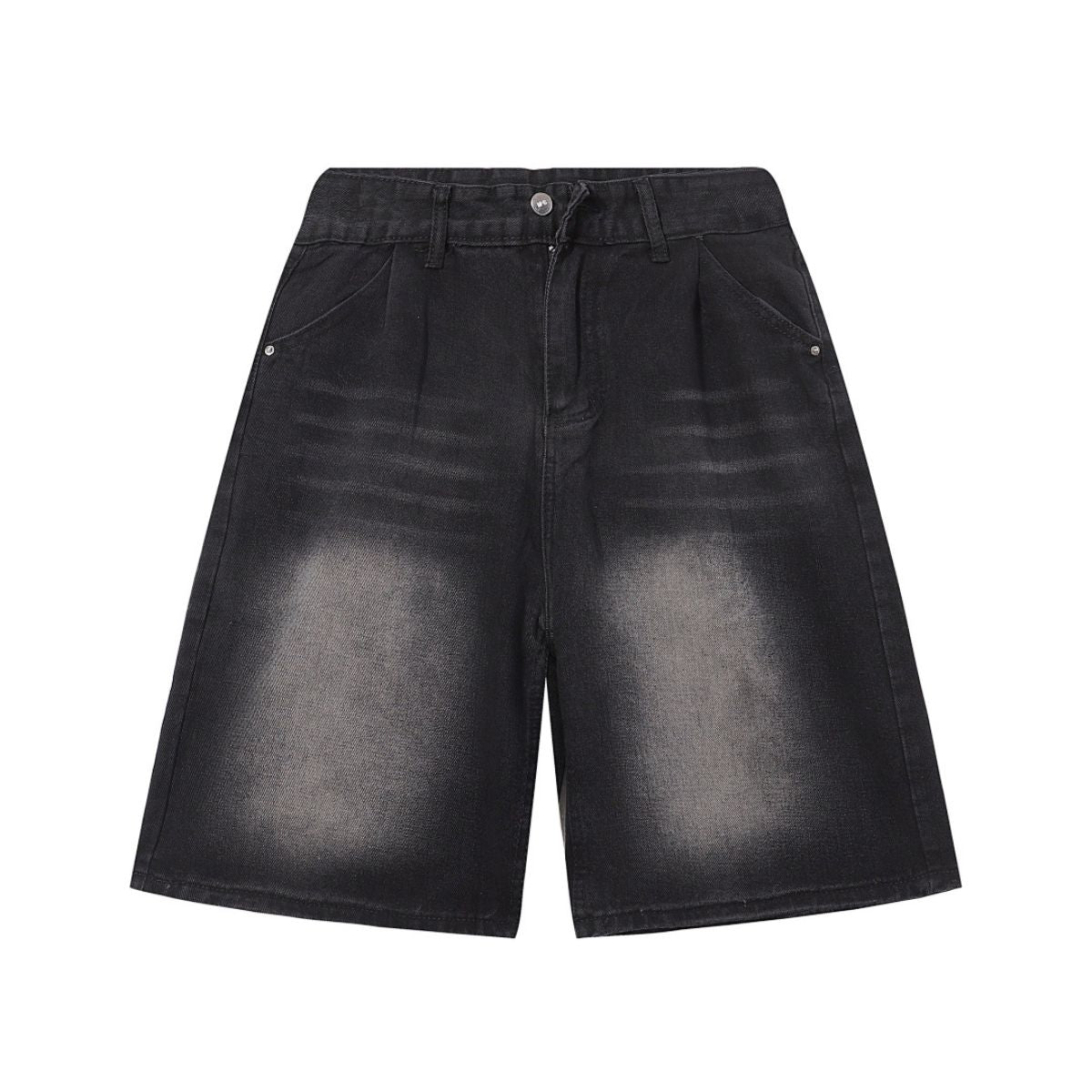 Vintage Shadow Wash Denim Shorts