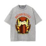 Oktoberfest Retro Graphic T Shirt-INNBLAC Fashion Apparel